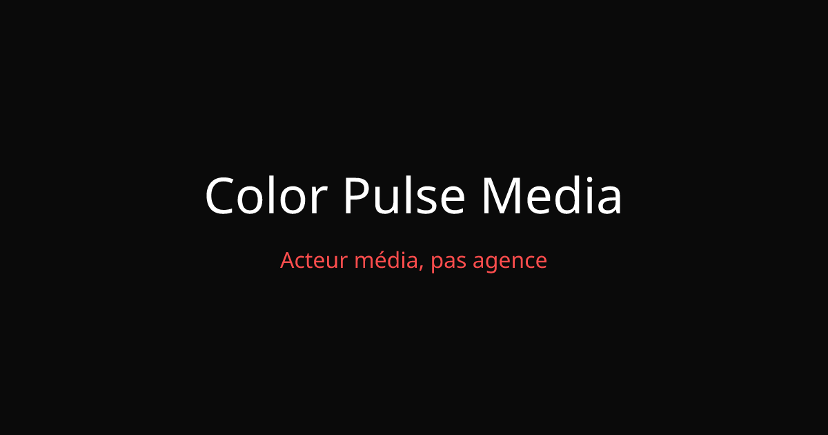 Color Pulse Media | Media operator, not agency